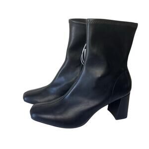 a new day Classic Black Ankle Booties